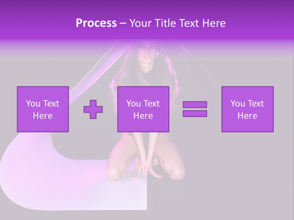 Leg Makeup Bright PowerPoint Template