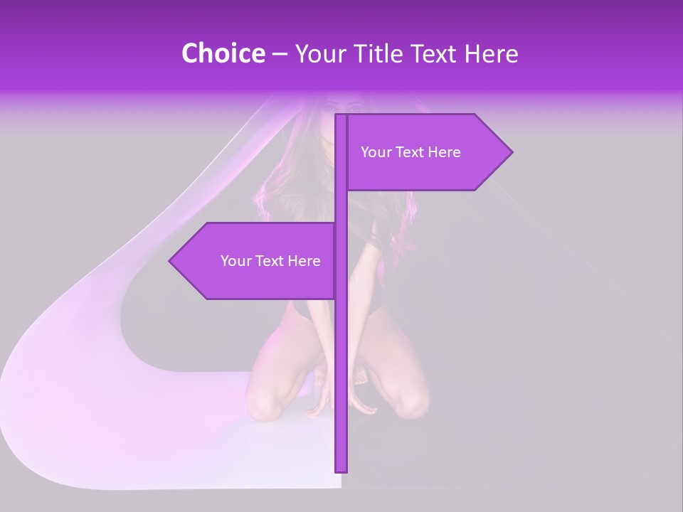 Leg Makeup Bright PowerPoint Template