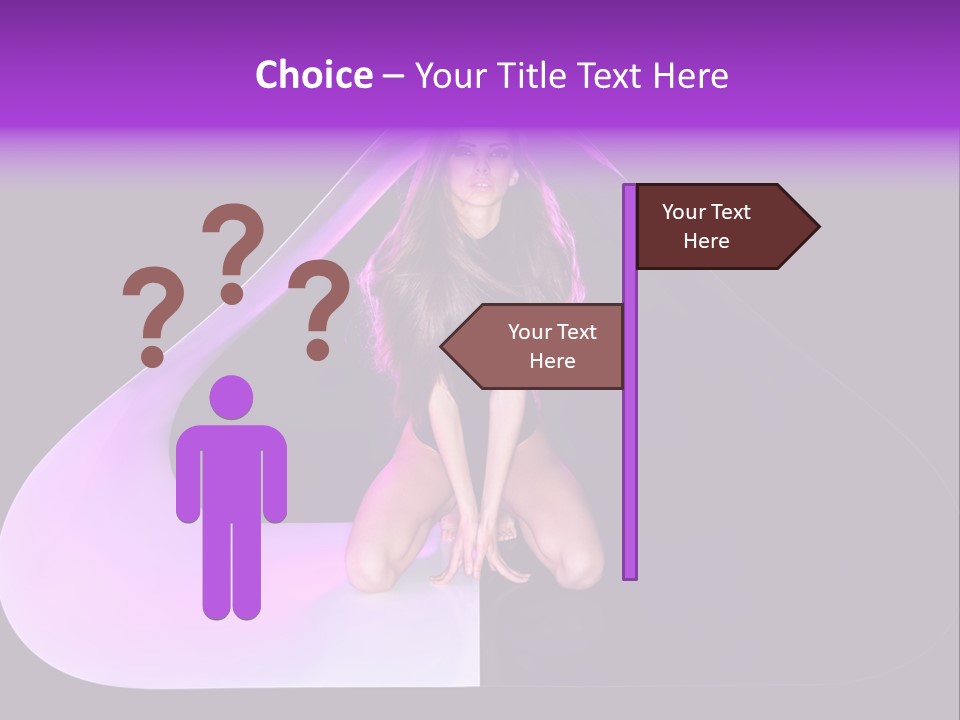 Leg Makeup Bright PowerPoint Template