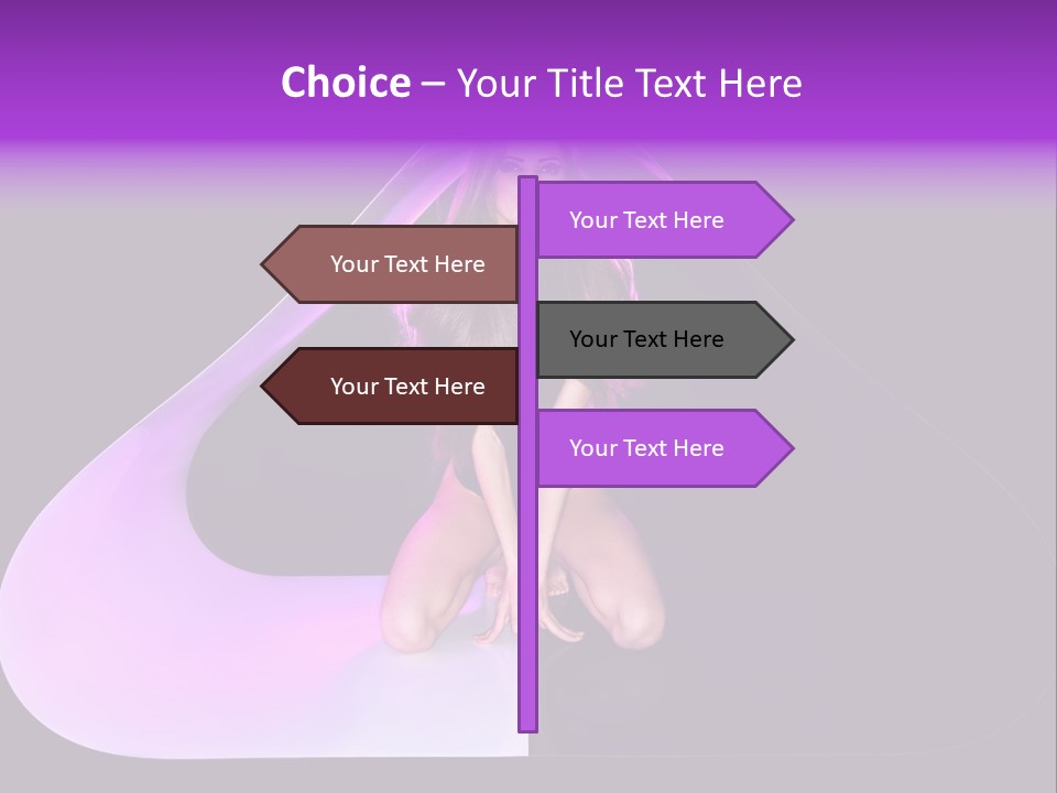 Leg Makeup Bright PowerPoint Template