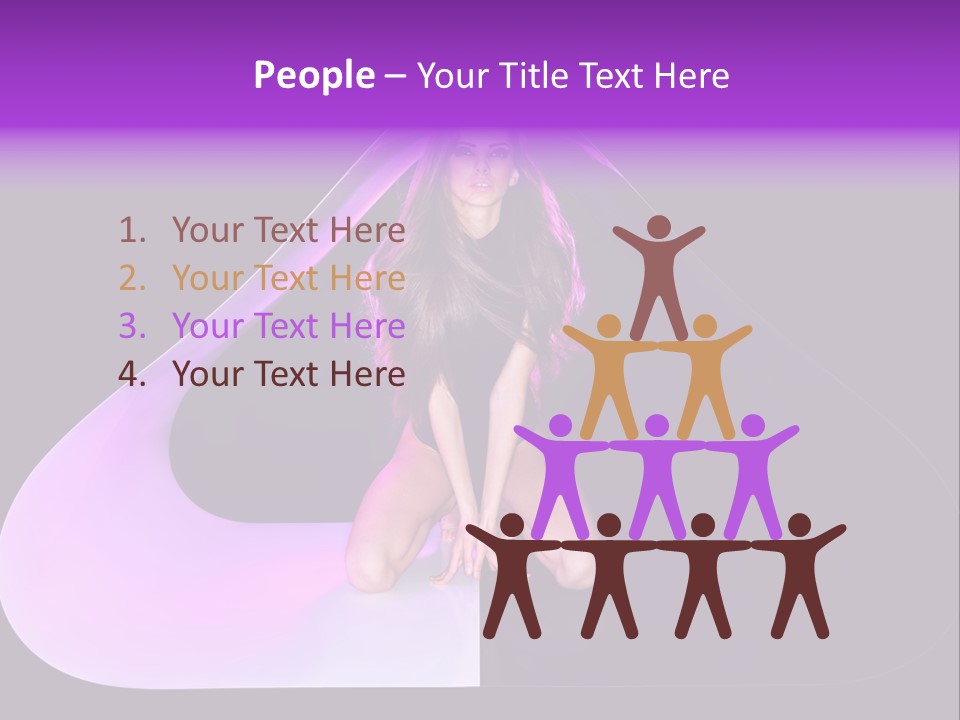 Leg Makeup Bright PowerPoint Template