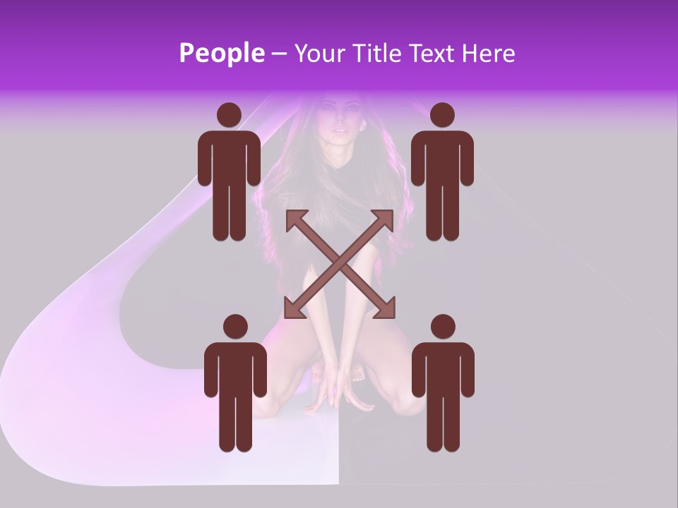 Leg Makeup Bright PowerPoint Template