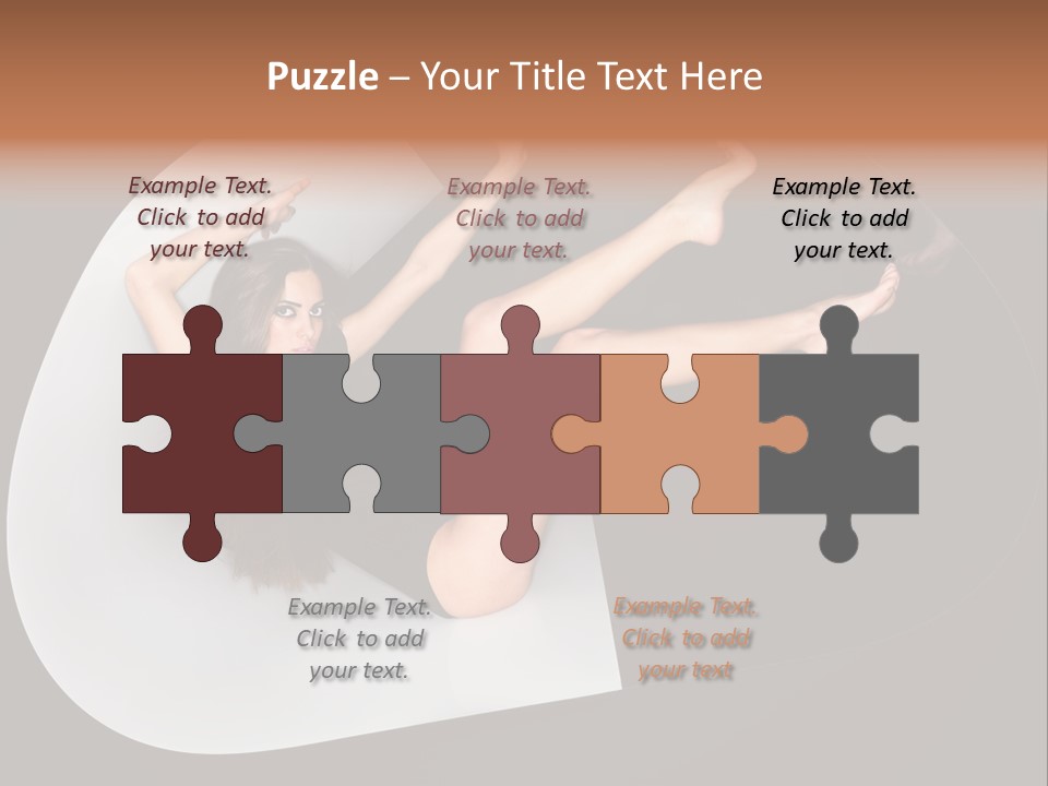 Lovely Pose Tender PowerPoint Template