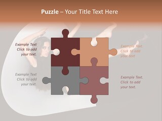 Lovely Pose Tender PowerPoint Template