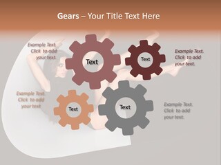 Lovely Pose Tender PowerPoint Template