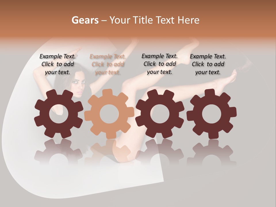 Lovely Pose Tender PowerPoint Template