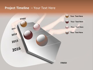 Lovely Pose Tender PowerPoint Template