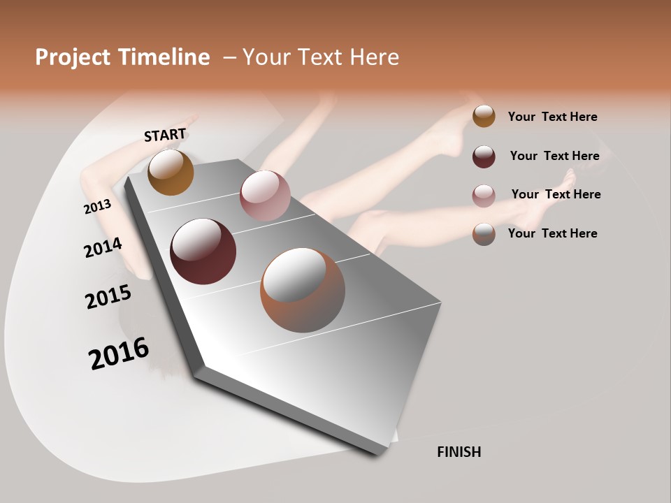 Lovely Pose Tender PowerPoint Template