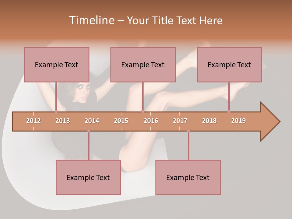 Lovely Pose Tender PowerPoint Template
