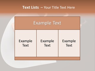 Lovely Pose Tender PowerPoint Template
