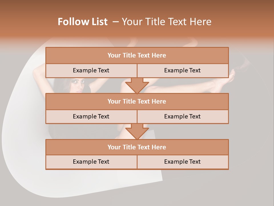 Lovely Pose Tender PowerPoint Template
