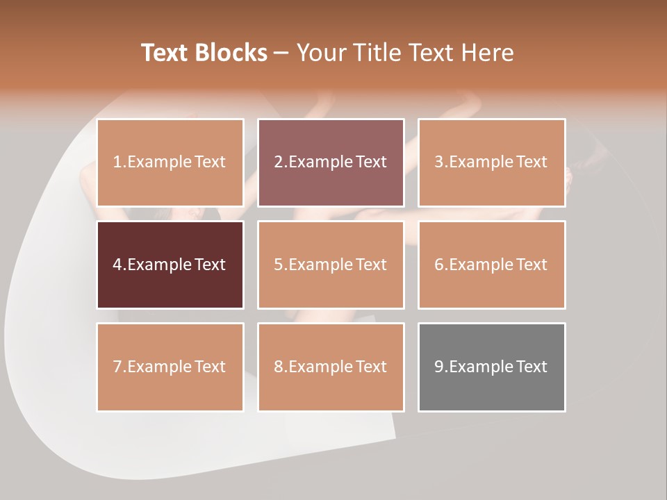 Lovely Pose Tender PowerPoint Template