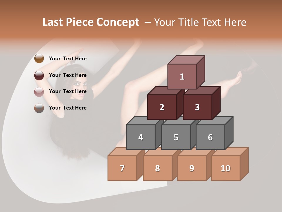 Lovely Pose Tender PowerPoint Template