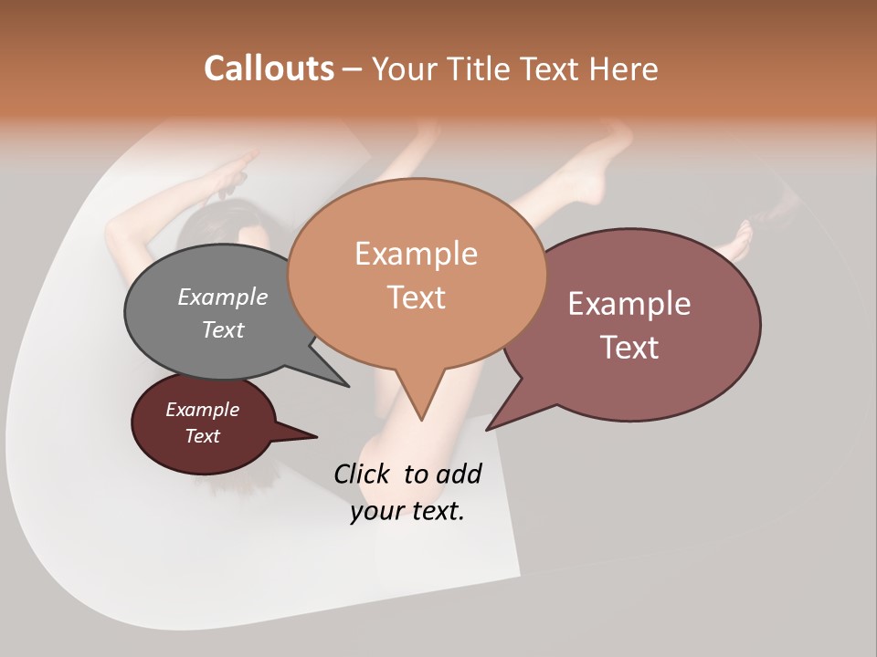 Lovely Pose Tender PowerPoint Template