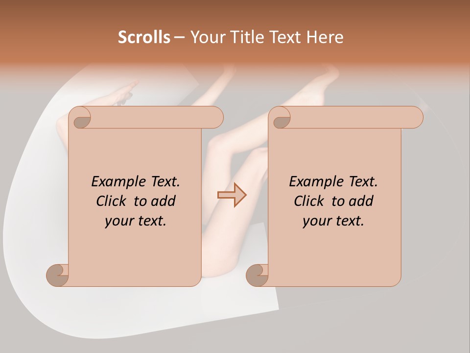Lovely Pose Tender PowerPoint Template