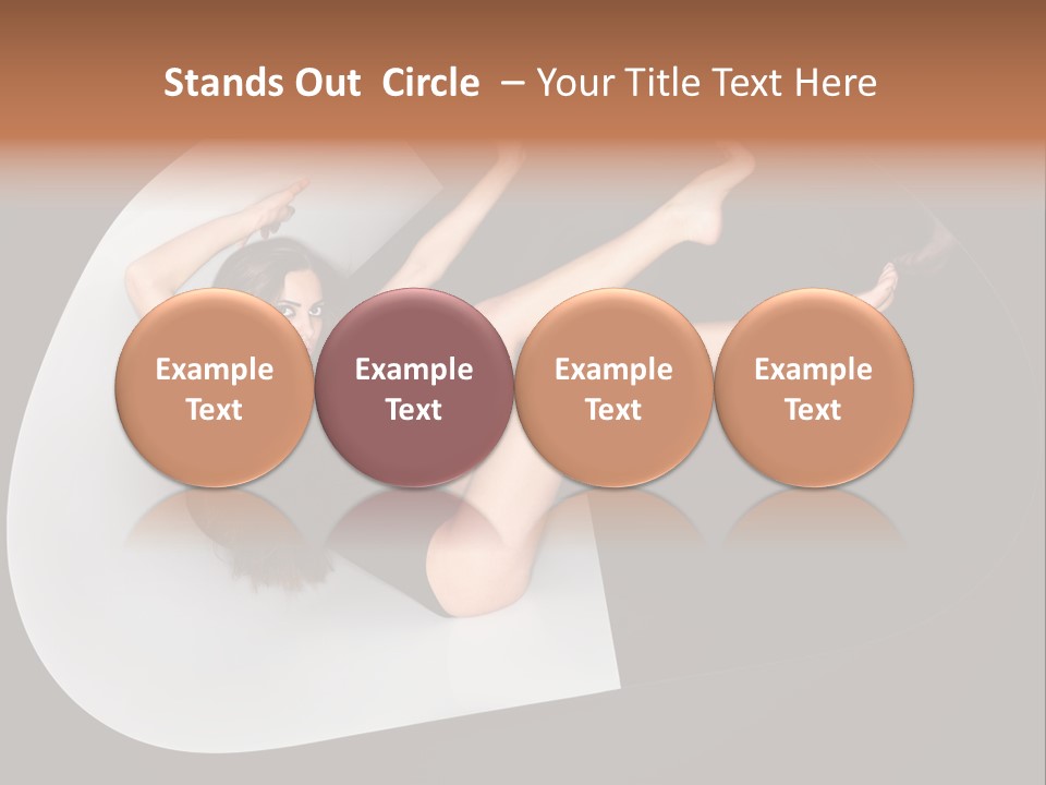 Lovely Pose Tender PowerPoint Template