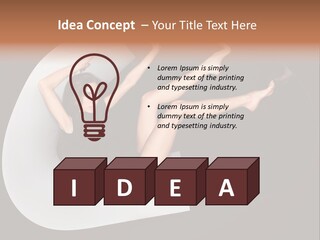 Lovely Pose Tender PowerPoint Template