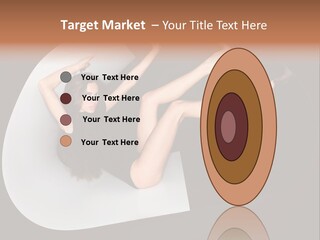 Lovely Pose Tender PowerPoint Template