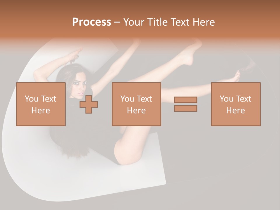 Lovely Pose Tender PowerPoint Template