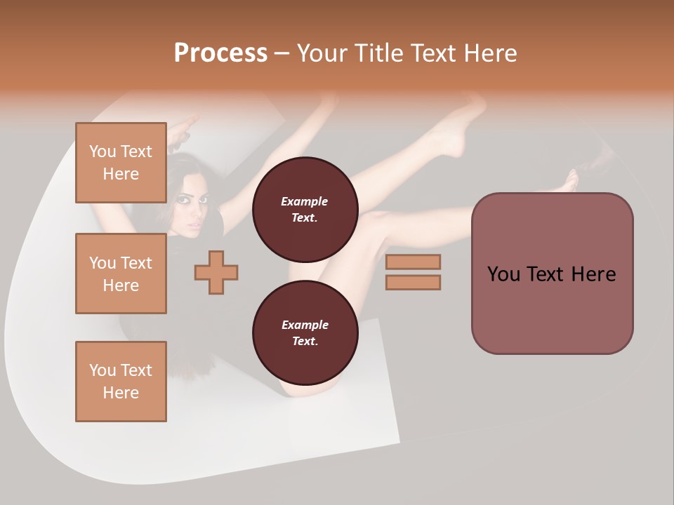 Lovely Pose Tender PowerPoint Template