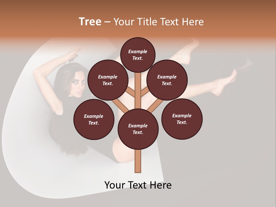 Lovely Pose Tender PowerPoint Template