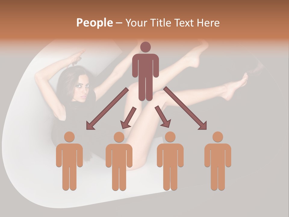 Lovely Pose Tender PowerPoint Template