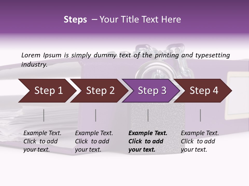 Background Protection Supply PowerPoint Template