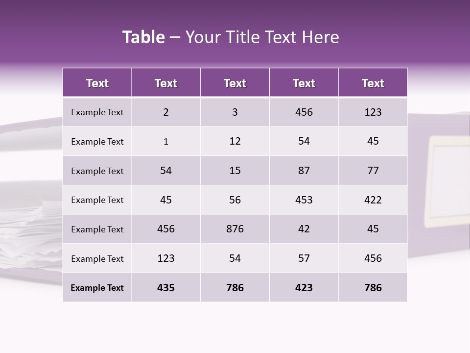 Background Protection Supply PowerPoint Template