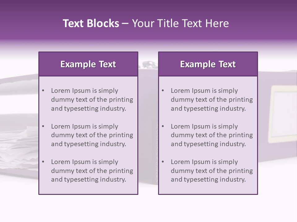 Background Protection Supply PowerPoint Template