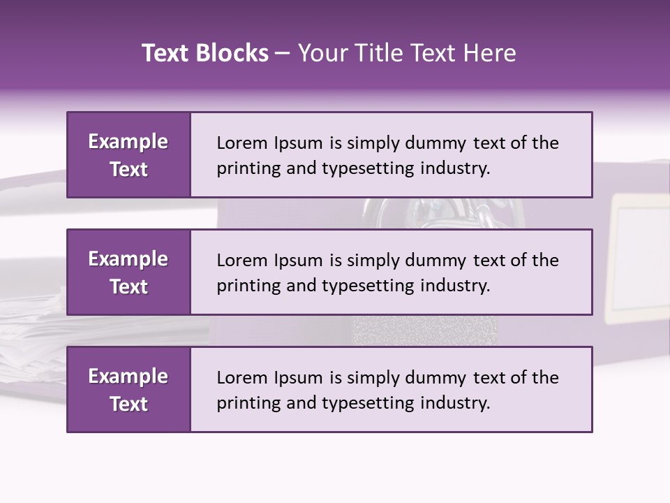 Background Protection Supply PowerPoint Template