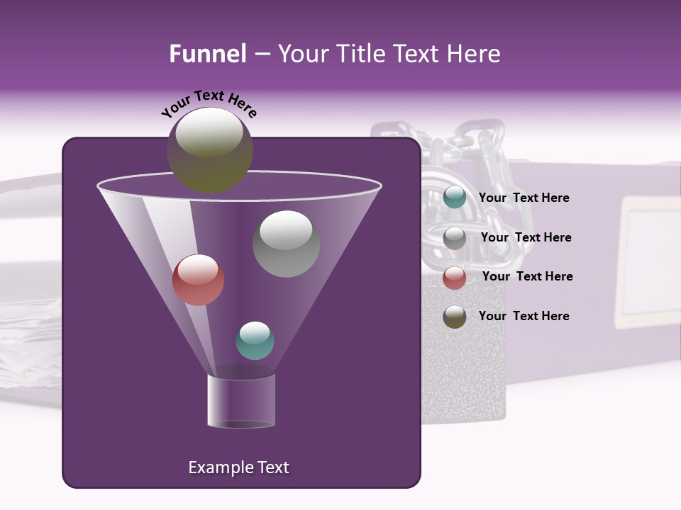 Background Protection Supply PowerPoint Template