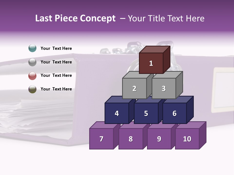 Background Protection Supply PowerPoint Template