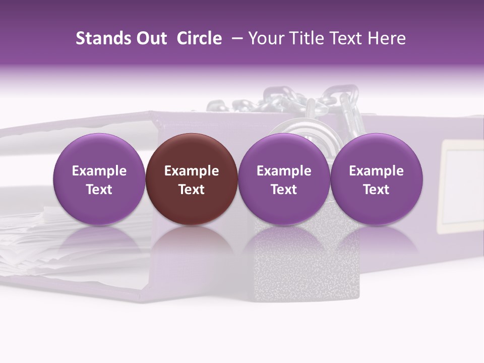 Background Protection Supply PowerPoint Template