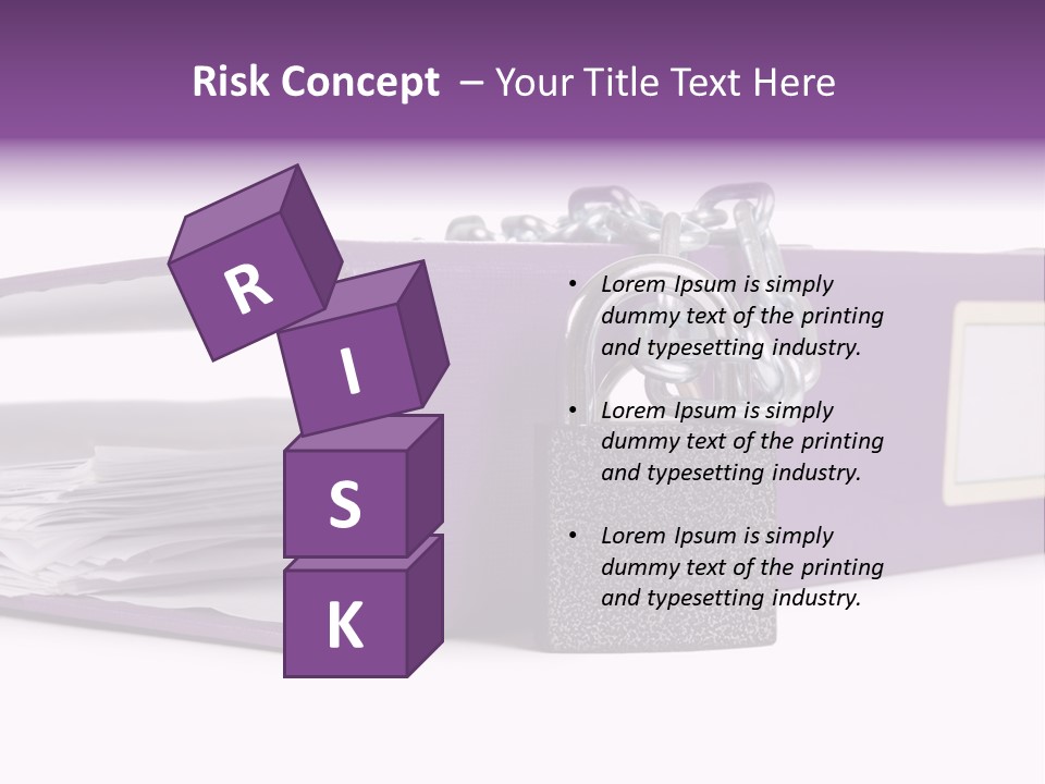 Background Protection Supply PowerPoint Template