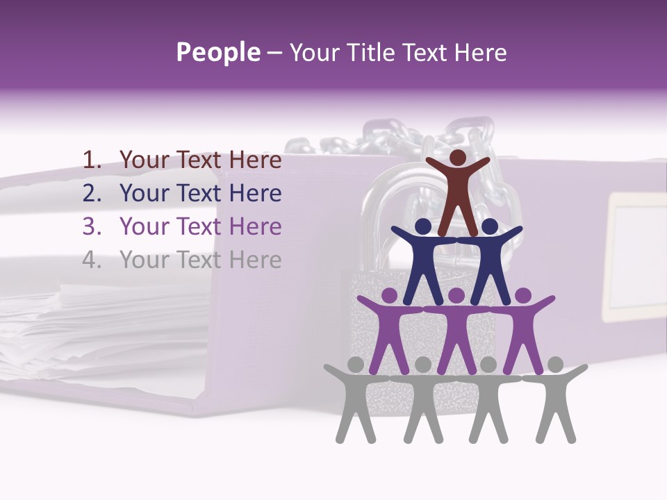 Background Protection Supply PowerPoint Template