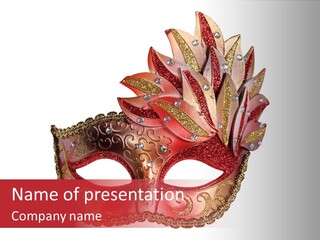Opera Masque Venetian PowerPoint Template
