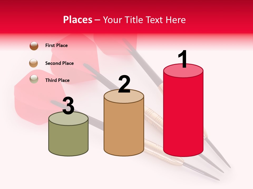 Play Red Set PowerPoint Template