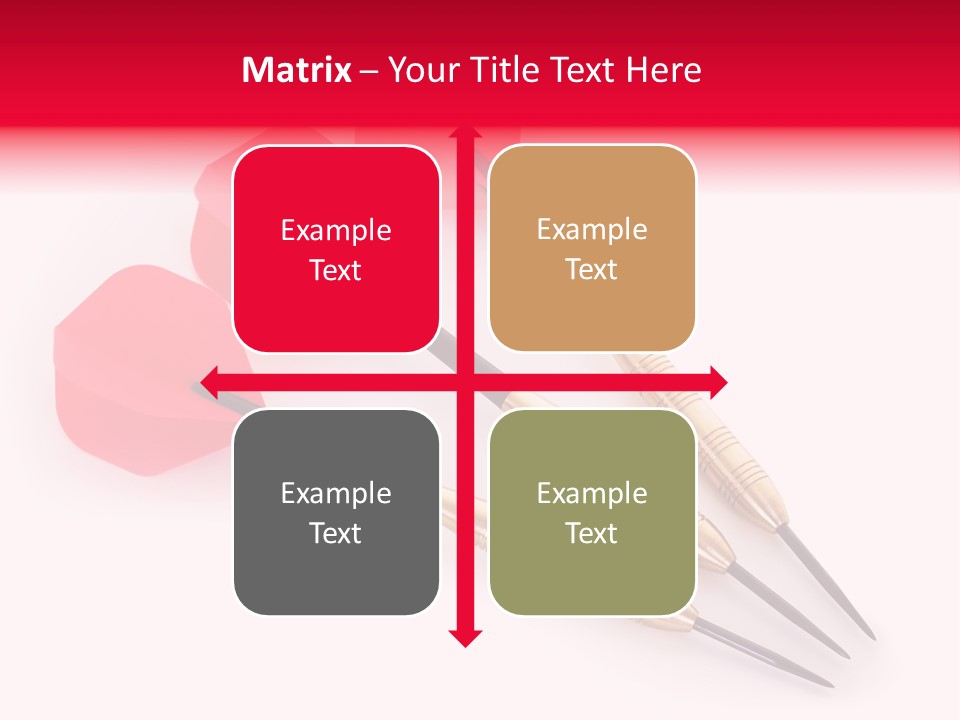 Play Red Set PowerPoint Template