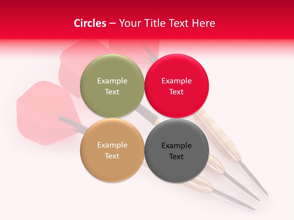 Play Red Set PowerPoint Template