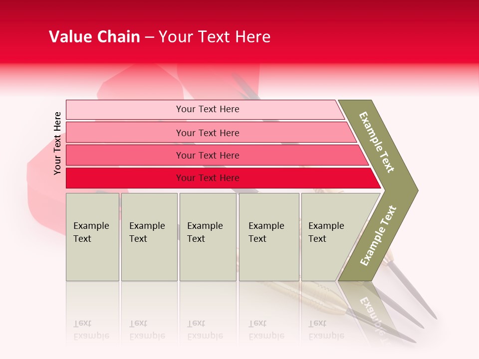 Play Red Set PowerPoint Template