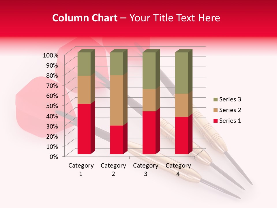 Play Red Set PowerPoint Template