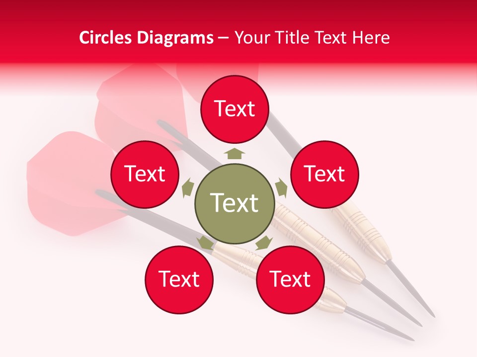 Play Red Set PowerPoint Template