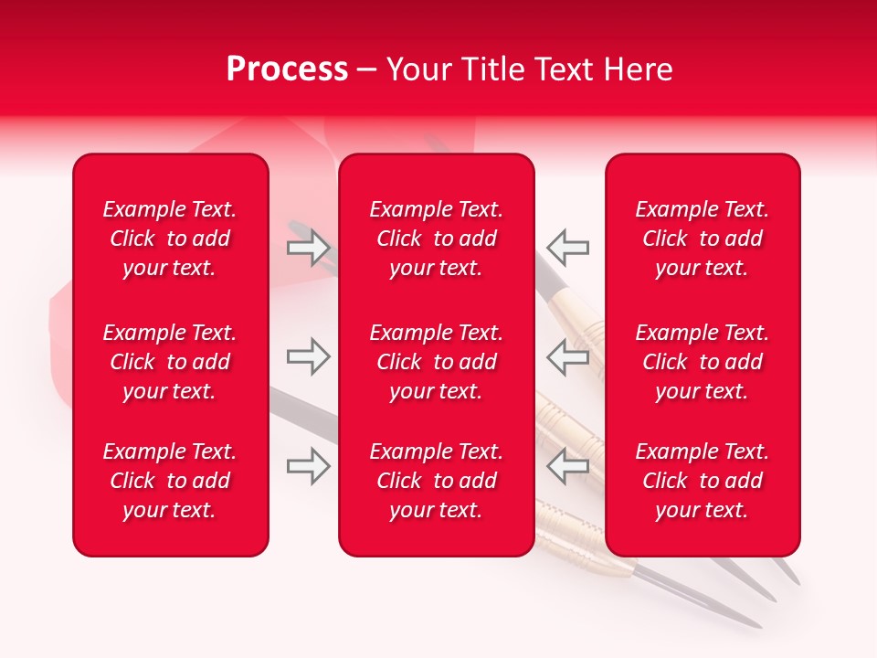 Play Red Set PowerPoint Template