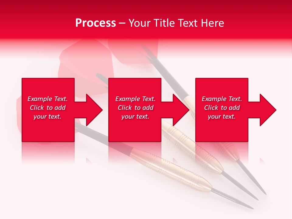 Play Red Set PowerPoint Template