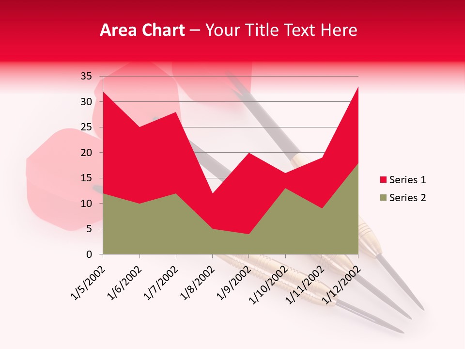 Play Red Set PowerPoint Template