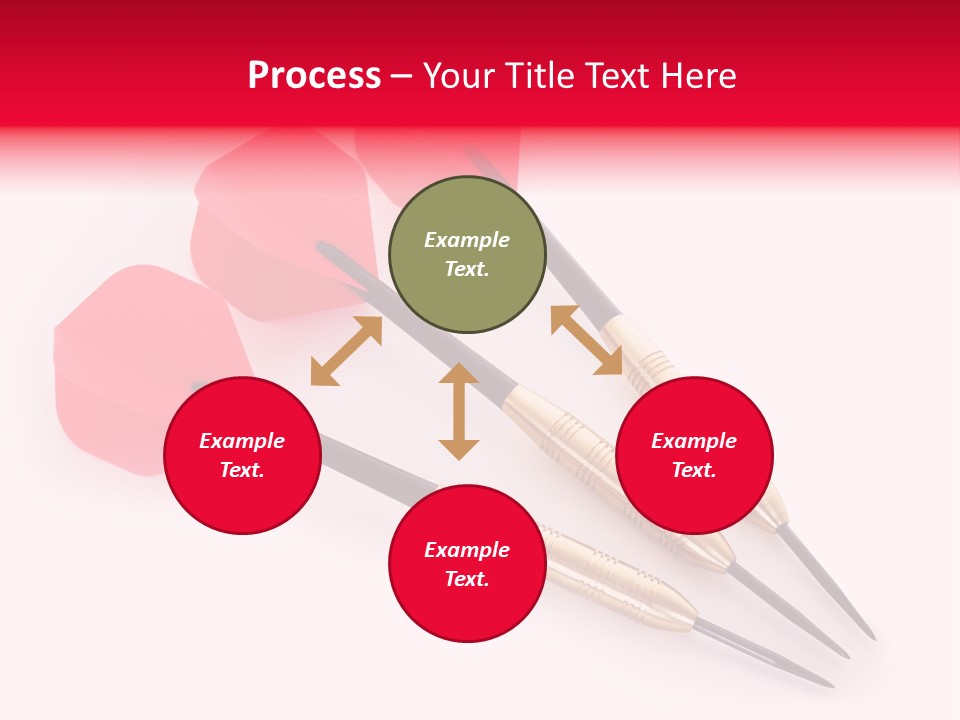 Play Red Set PowerPoint Template