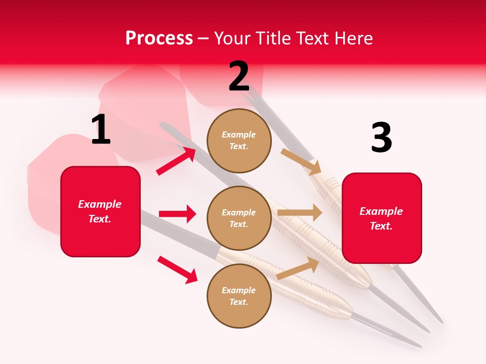 Play Red Set PowerPoint Template