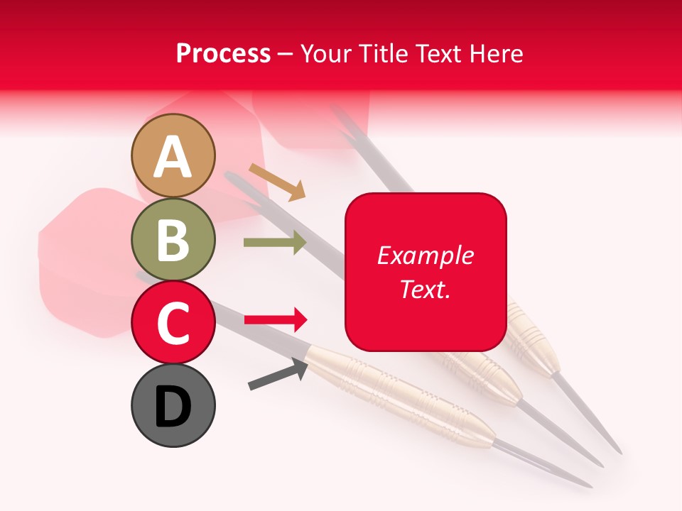 Play Red Set PowerPoint Template