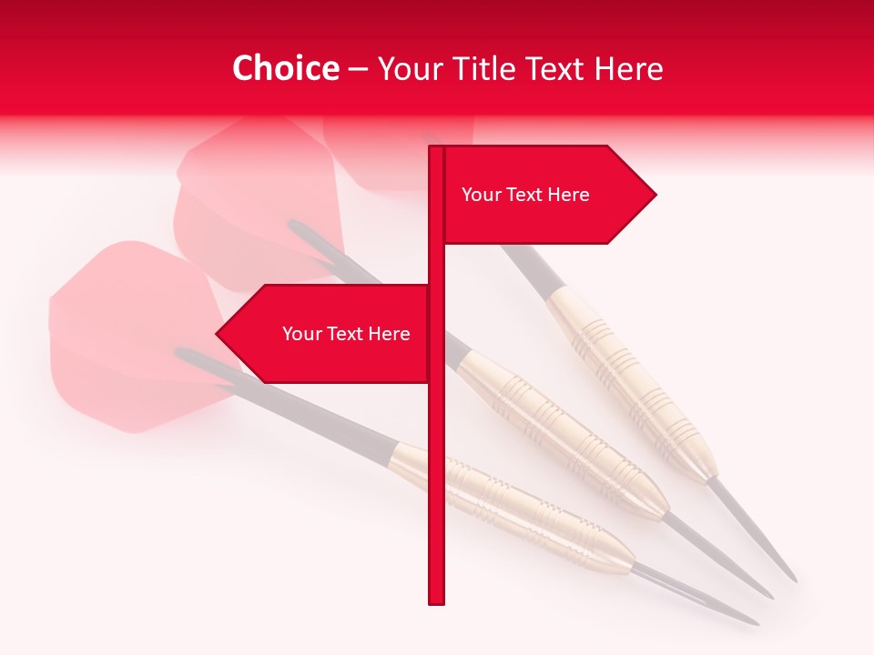 Play Red Set PowerPoint Template