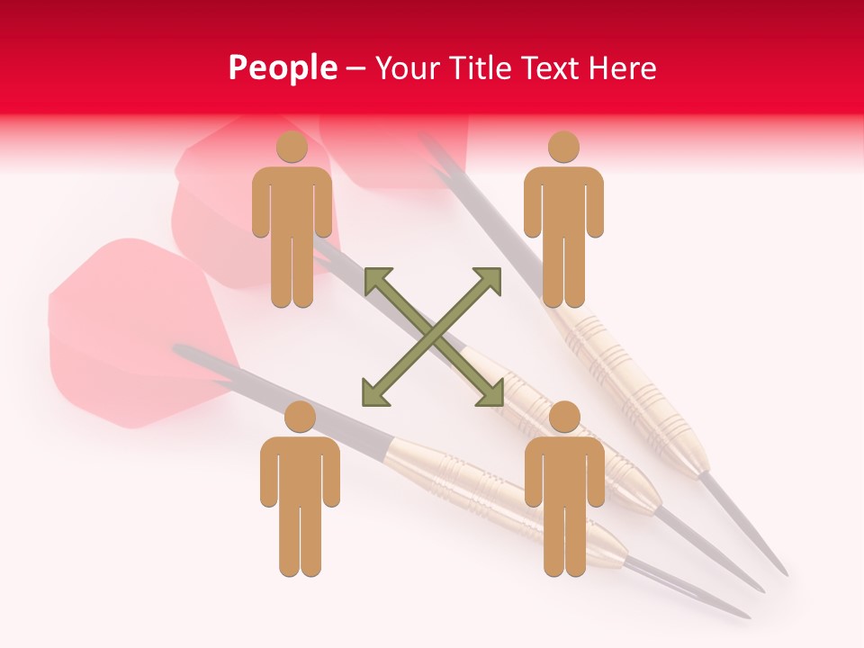 Play Red Set PowerPoint Template